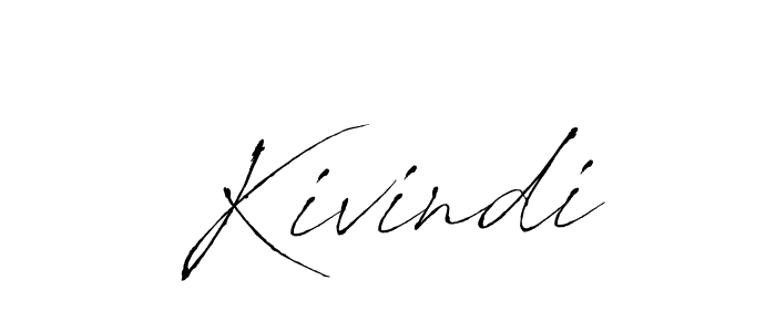 Antro_Vectra is a professional signature style that is perfect for those who want to add a touch of class to their signature. It is also a great choice for those who want to make their signature more unique. Get Kivindi name to fancy signature for free. Kivindi signature style 6 images and pictures png
