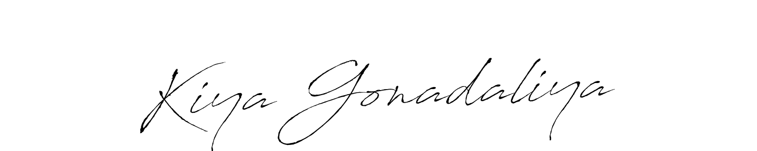 Make a beautiful signature design for name Kiya Gonadaliya. Use this online signature maker to create a handwritten signature for free. Kiya Gonadaliya signature style 6 images and pictures png