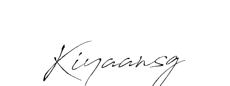 Make a short Kiyaansg signature style. Manage your documents anywhere anytime using Antro_Vectra. Create and add eSignatures, submit forms, share and send files easily. Kiyaansg signature style 6 images and pictures png