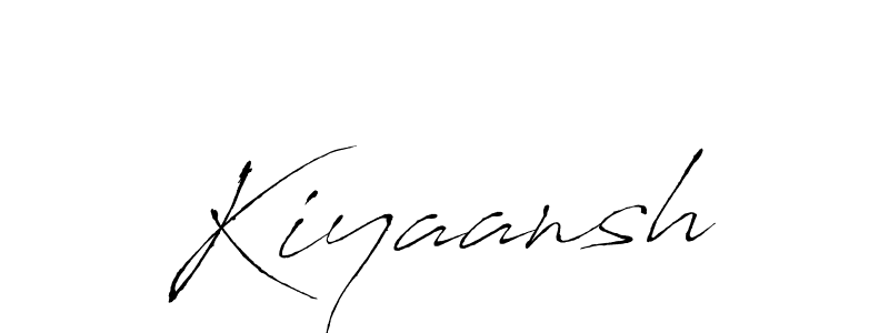 How to make Kiyaansh signature? Antro_Vectra is a professional autograph style. Create handwritten signature for Kiyaansh name. Kiyaansh signature style 6 images and pictures png