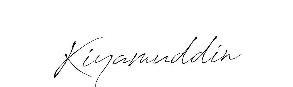 Also we have Kiyamuddin name is the best signature style. Create professional handwritten signature collection using Antro_Vectra autograph style. Kiyamuddin signature style 6 images and pictures png