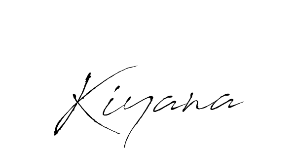 Kiyana stylish signature style. Best Handwritten Sign (Antro_Vectra) for my name. Handwritten Signature Collection Ideas for my name Kiyana. Kiyana signature style 6 images and pictures png
