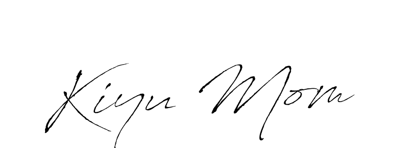 Once you've used our free online signature maker to create your best signature Antro_Vectra style, it's time to enjoy all of the benefits that Kiyu Mom name signing documents. Kiyu Mom signature style 6 images and pictures png