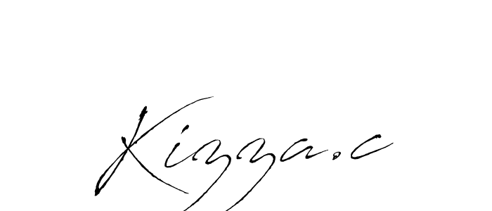 How to make Kizza.c signature? Antro_Vectra is a professional autograph style. Create handwritten signature for Kizza.c name. Kizza.c signature style 6 images and pictures png