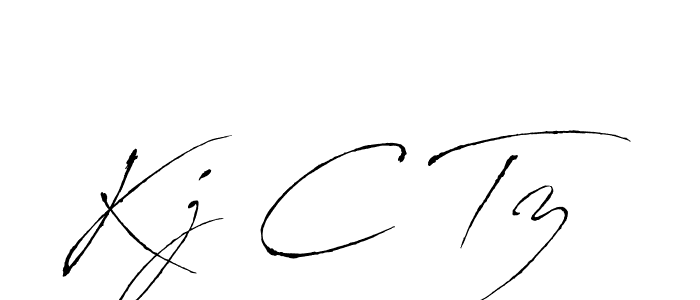 Antro_Vectra is a professional signature style that is perfect for those who want to add a touch of class to their signature. It is also a great choice for those who want to make their signature more unique. Get Kj C Tz name to fancy signature for free. Kj C Tz signature style 6 images and pictures png