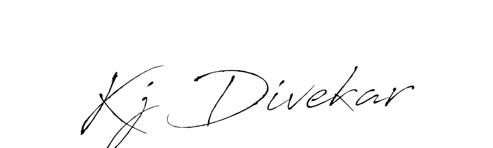 Use a signature maker to create a handwritten signature online. With this signature software, you can design (Antro_Vectra) your own signature for name Kj Divekar. Kj Divekar signature style 6 images and pictures png