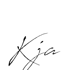 if you are searching for the best signature style for your name Kja. so please give up your signature search. here we have designed multiple signature styles  using Antro_Vectra. Kja signature style 6 images and pictures png