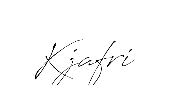 You should practise on your own different ways (Antro_Vectra) to write your name (Kjafri) in signature. don't let someone else do it for you. Kjafri signature style 6 images and pictures png