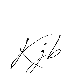 Also we have Kjb name is the best signature style. Create professional handwritten signature collection using Antro_Vectra autograph style. Kjb signature style 6 images and pictures png