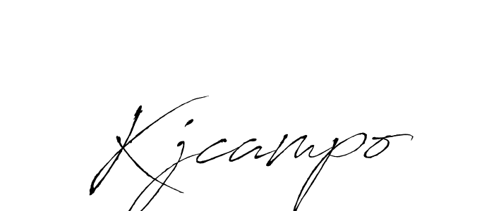 if you are searching for the best signature style for your name Kjcampo. so please give up your signature search. here we have designed multiple signature styles  using Antro_Vectra. Kjcampo signature style 6 images and pictures png