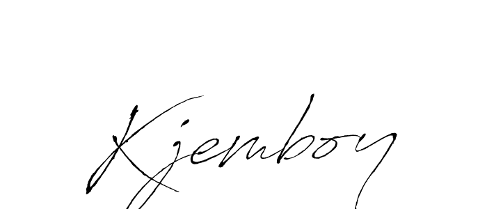 Also we have Kjemboy name is the best signature style. Create professional handwritten signature collection using Antro_Vectra autograph style. Kjemboy signature style 6 images and pictures png
