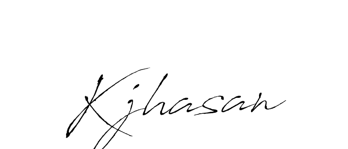 Also we have Kjhasan name is the best signature style. Create professional handwritten signature collection using Antro_Vectra autograph style. Kjhasan signature style 6 images and pictures png