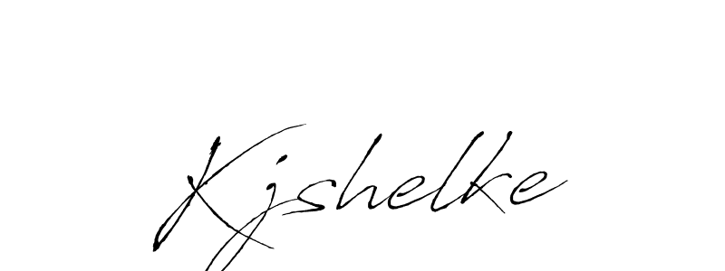 Design your own signature with our free online signature maker. With this signature software, you can create a handwritten (Antro_Vectra) signature for name Kjshelke. Kjshelke signature style 6 images and pictures png