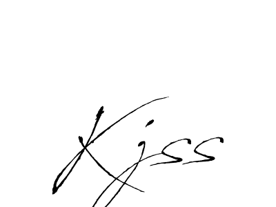 Use a signature maker to create a handwritten signature online. With this signature software, you can design (Antro_Vectra) your own signature for name Kjss. Kjss signature style 6 images and pictures png