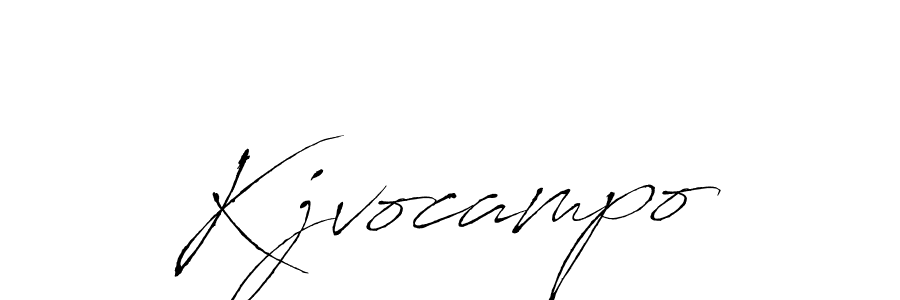 How to make Kjvocampo name signature. Use Antro_Vectra style for creating short signs online. This is the latest handwritten sign. Kjvocampo signature style 6 images and pictures png