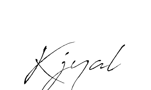 The best way (Antro_Vectra) to make a short signature is to pick only two or three words in your name. The name Kjyal include a total of six letters. For converting this name. Kjyal signature style 6 images and pictures png