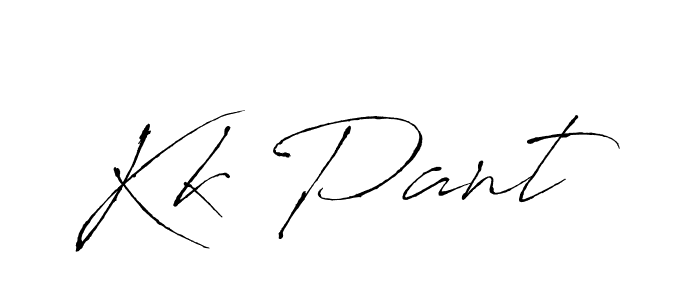 Make a beautiful signature design for name Kk Pant. Use this online signature maker to create a handwritten signature for free. Kk Pant signature style 6 images and pictures png