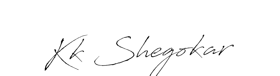 Similarly Antro_Vectra is the best handwritten signature design. Signature creator online .You can use it as an online autograph creator for name Kk Shegokar. Kk Shegokar signature style 6 images and pictures png