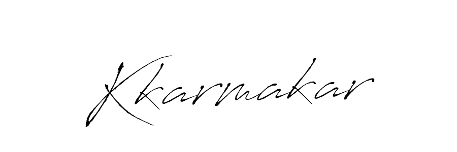 Also we have Kkarmakar name is the best signature style. Create professional handwritten signature collection using Antro_Vectra autograph style. Kkarmakar signature style 6 images and pictures png