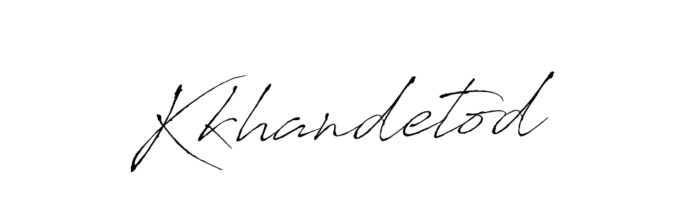 How to make Kkhandetod signature? Antro_Vectra is a professional autograph style. Create handwritten signature for Kkhandetod name. Kkhandetod signature style 6 images and pictures png