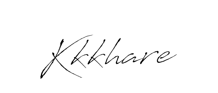 You should practise on your own different ways (Antro_Vectra) to write your name (Kkkhare) in signature. don't let someone else do it for you. Kkkhare signature style 6 images and pictures png