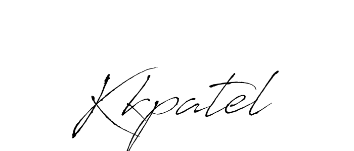 if you are searching for the best signature style for your name Kkpatel. so please give up your signature search. here we have designed multiple signature styles  using Antro_Vectra. Kkpatel signature style 6 images and pictures png