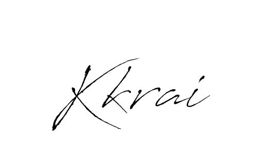 Similarly Antro_Vectra is the best handwritten signature design. Signature creator online .You can use it as an online autograph creator for name Kkrai. Kkrai signature style 6 images and pictures png