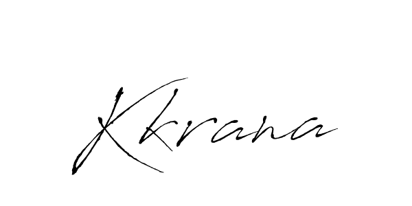 You should practise on your own different ways (Antro_Vectra) to write your name (Kkrana) in signature. don't let someone else do it for you. Kkrana signature style 6 images and pictures png