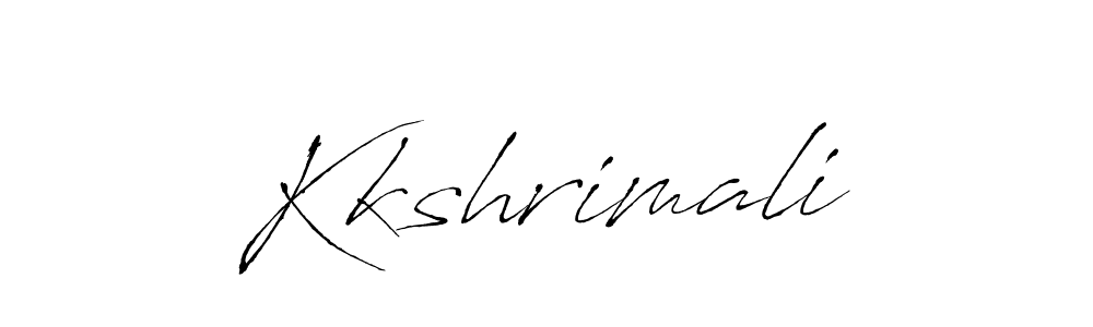 The best way (Antro_Vectra) to make a short signature is to pick only two or three words in your name. The name Kkshrimali include a total of six letters. For converting this name. Kkshrimali signature style 6 images and pictures png