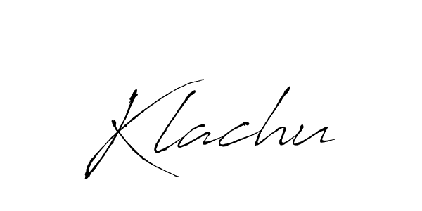 The best way (Antro_Vectra) to make a short signature is to pick only two or three words in your name. The name Klachu include a total of six letters. For converting this name. Klachu signature style 6 images and pictures png