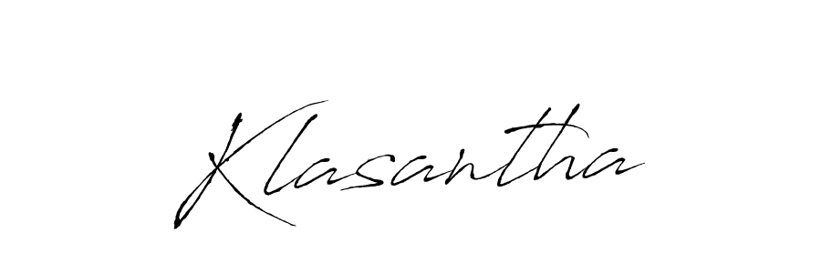 Here are the top 10 professional signature styles for the name Klasantha. These are the best autograph styles you can use for your name. Klasantha signature style 6 images and pictures png