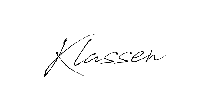 Also we have Klassen name is the best signature style. Create professional handwritten signature collection using Antro_Vectra autograph style. Klassen signature style 6 images and pictures png