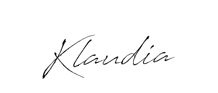 The best way (Antro_Vectra) to make a short signature is to pick only two or three words in your name. The name Klaudia include a total of six letters. For converting this name. Klaudia signature style 6 images and pictures png