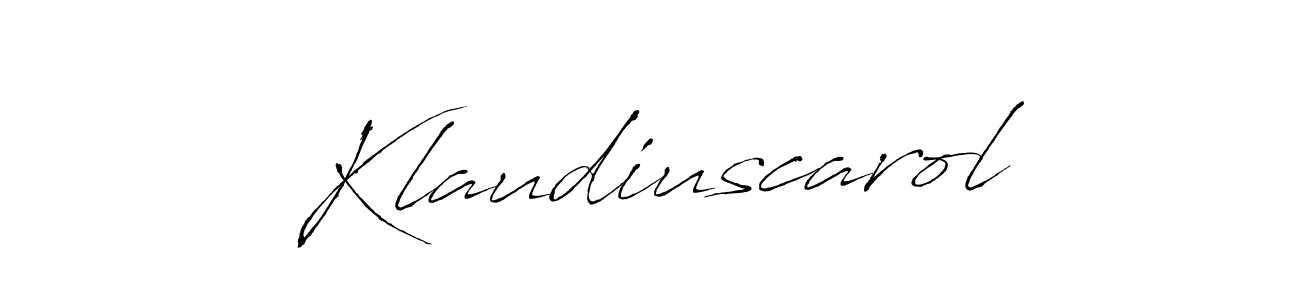 See photos of Klaudiuscarol official signature by Spectra . Check more albums & portfolios. Read reviews & check more about Antro_Vectra font. Klaudiuscarol signature style 6 images and pictures png