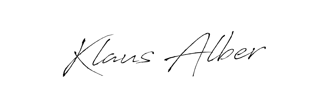 See photos of Klaus Alber official signature by Spectra . Check more albums & portfolios. Read reviews & check more about Antro_Vectra font. Klaus Alber signature style 6 images and pictures png