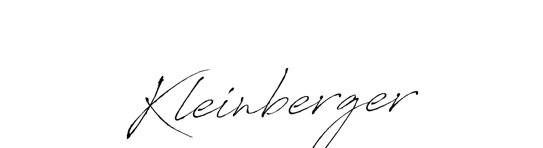 You should practise on your own different ways (Antro_Vectra) to write your name (Kleinberger) in signature. don't let someone else do it for you. Kleinberger signature style 6 images and pictures png