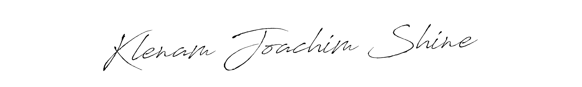 This is the best signature style for the Klenam Joachim Shine name. Also you like these signature font (Antro_Vectra). Mix name signature. Klenam Joachim Shine signature style 6 images and pictures png