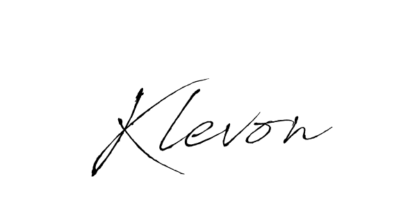 How to Draw Klevon signature style? Antro_Vectra is a latest design signature styles for name Klevon. Klevon signature style 6 images and pictures png