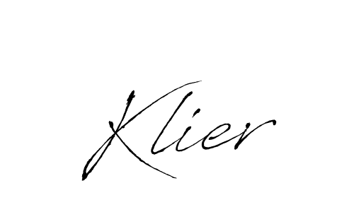 Similarly Antro_Vectra is the best handwritten signature design. Signature creator online .You can use it as an online autograph creator for name Klier. Klier signature style 6 images and pictures png