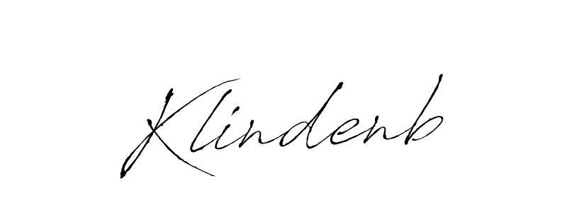 Design your own signature with our free online signature maker. With this signature software, you can create a handwritten (Antro_Vectra) signature for name Klindenb. Klindenb signature style 6 images and pictures png