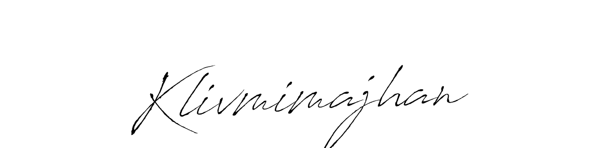 Klivmimajhan stylish signature style. Best Handwritten Sign (Antro_Vectra) for my name. Handwritten Signature Collection Ideas for my name Klivmimajhan. Klivmimajhan signature style 6 images and pictures png