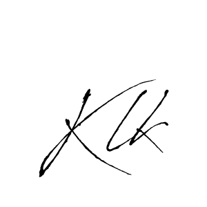 Also we have Klk name is the best signature style. Create professional handwritten signature collection using Antro_Vectra autograph style. Klk signature style 6 images and pictures png