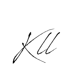 if you are searching for the best signature style for your name Kll. so please give up your signature search. here we have designed multiple signature styles  using Antro_Vectra. Kll signature style 6 images and pictures png