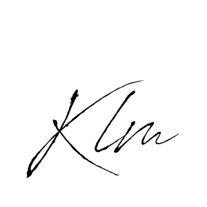 It looks lik you need a new signature style for name Klm. Design unique handwritten (Antro_Vectra) signature with our free signature maker in just a few clicks. Klm signature style 6 images and pictures png
