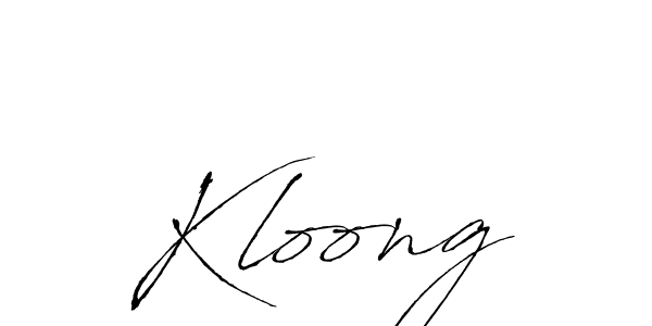 Also we have Kloong name is the best signature style. Create professional handwritten signature collection using Antro_Vectra autograph style. Kloong signature style 6 images and pictures png