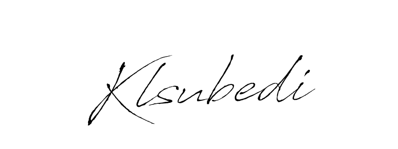 How to Draw Klsubedi signature style? Antro_Vectra is a latest design signature styles for name Klsubedi. Klsubedi signature style 6 images and pictures png