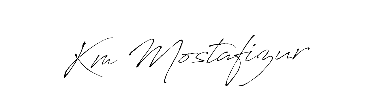 Make a short Km Mostafizur signature style. Manage your documents anywhere anytime using Antro_Vectra. Create and add eSignatures, submit forms, share and send files easily. Km Mostafizur signature style 6 images and pictures png