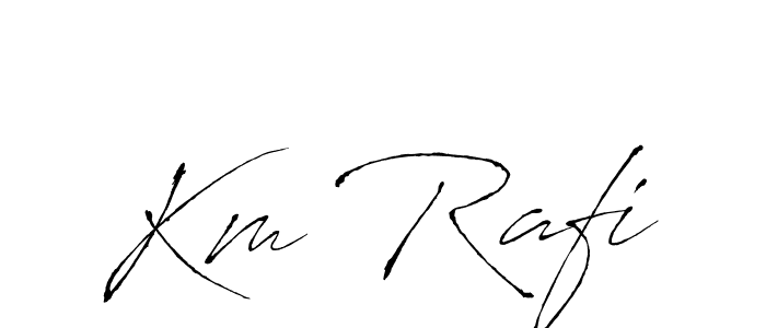 Similarly Antro_Vectra is the best handwritten signature design. Signature creator online .You can use it as an online autograph creator for name Km Rafi. Km Rafi signature style 6 images and pictures png