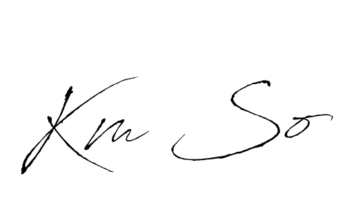 It looks lik you need a new signature style for name Km So. Design unique handwritten (Antro_Vectra) signature with our free signature maker in just a few clicks. Km So signature style 6 images and pictures png