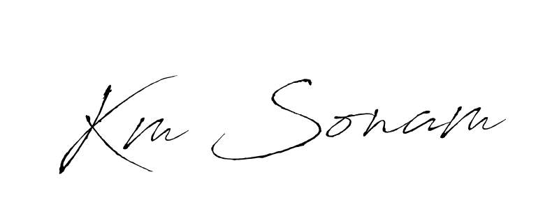 Best and Professional Signature Style for Km Sonam. Antro_Vectra Best Signature Style Collection. Km Sonam signature style 6 images and pictures png